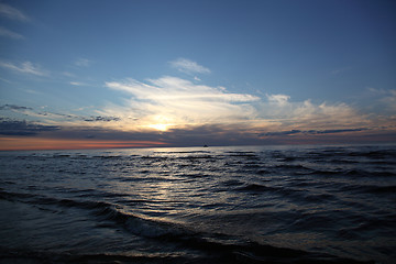 Image showing sunset