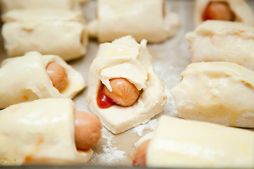 Image showing sausage rolls