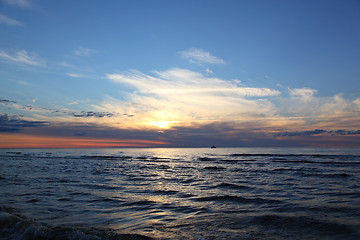 Image showing sunset