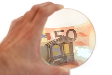 Image showing euro banknote