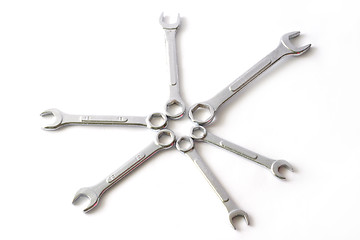 Image showing Wrench set 