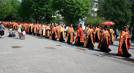 Image showing Orthodox priests