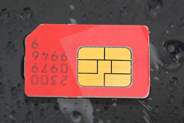 Image showing Sim card 