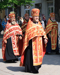 Image showing Orthodox priests