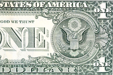 Image showing one dollar bill