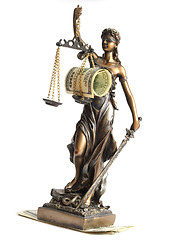 Image showing Statue of Justice