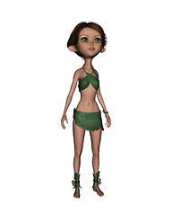 Image showing Forest Elf Girl