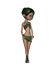 Image showing Forest Elf Girl