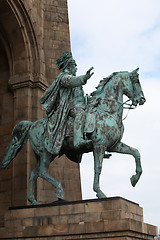 Image showing Statue of Kaiser Wilhelm on horseback