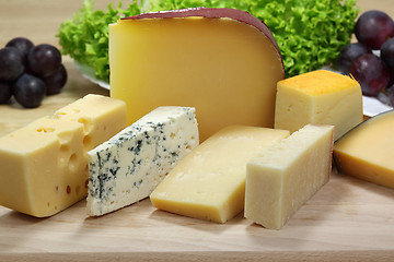 Image showing Cheeses