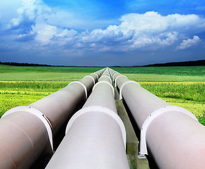 Image showing gas pipe line