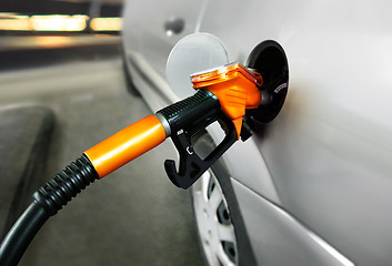 Image showing petrol filling station