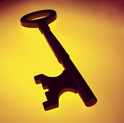 Image showing Abstract of a house key