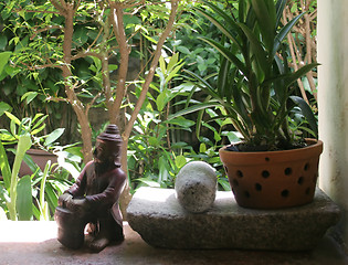 Image showing Garden ornaments