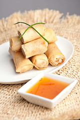 Image showing Thai Egg Rolls