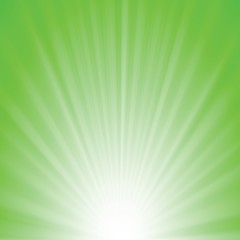 Image showing  greenrays background