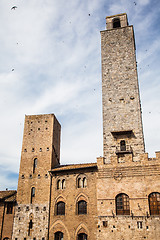 Image showing San Gimignano towers