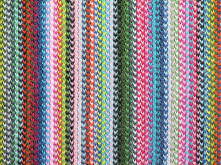 Image showing Colorful wool pattern