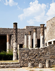 Image showing Pompeii - archaeological site