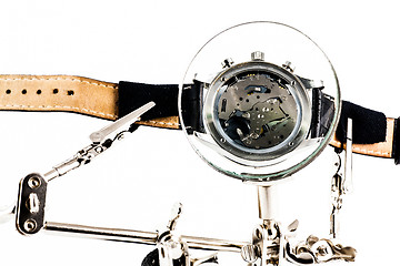 Image showing Watch repairing operation