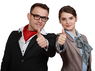 Image showing Successful Couple