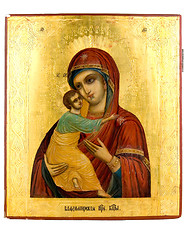 Image showing Ancient church icon