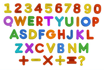 Image showing Child's ABC QWERTY