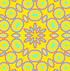 Image showing Bright abstract pattern