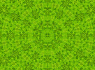 Image showing Abstract green pattern