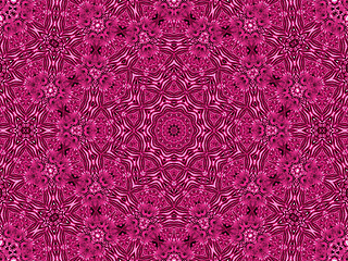 Image showing Flower abstract pattern