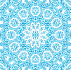 Image showing Abstract blue pattern