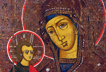 Image showing Ancient church icon