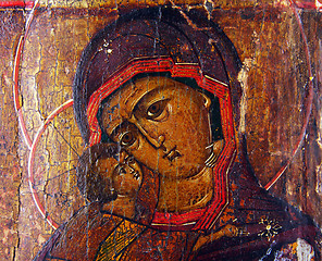 Image showing Ancient church icon