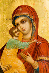 Image showing Ancient church icon