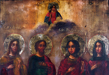 Image showing Ancient church icon