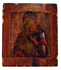 Image showing Ancient church icon