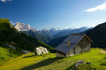 Image showing Mountain field