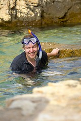 Image showing Snorkeling