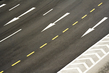 Image showing Road markings

