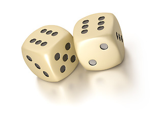 Image showing two dice