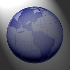 Image showing Globe of the World