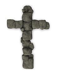 Image showing stone cross