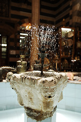 Image showing Fountain in a Syrian house