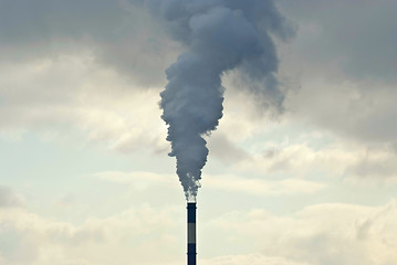 Image showing Smog and sky.