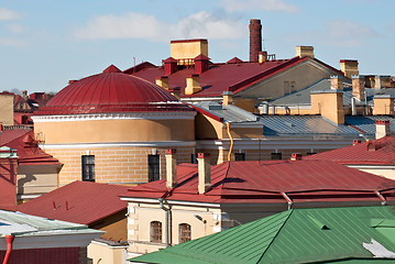 Image showing City rooftops.