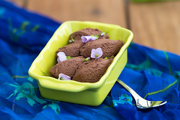 Image showing Chocolate mousse