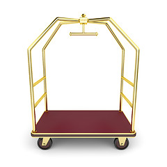 Image showing Luggage cart