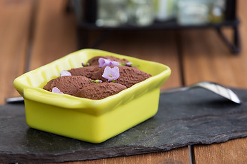 Image showing Chocolate mousse