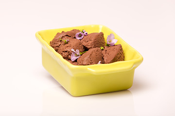 Image showing Chocolate mousse