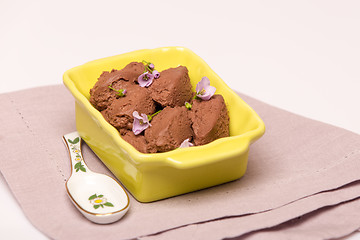 Image showing Chocolate mousse